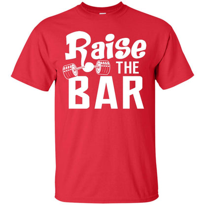 Gymer T-shirt Raise The Bar Red
