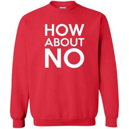 How About No T-shirt Red