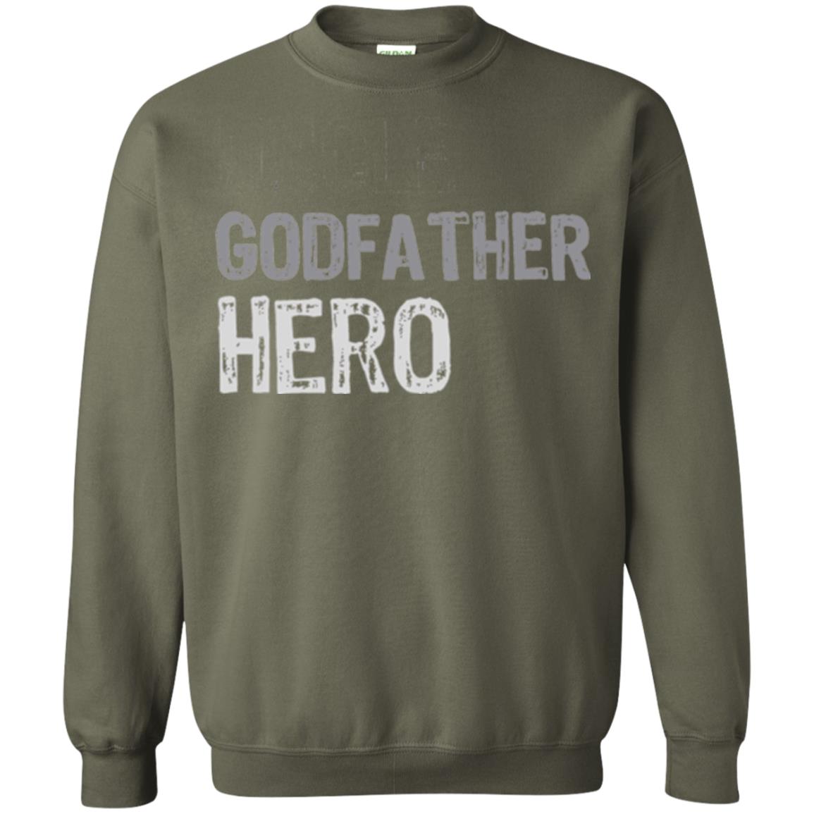 Uncle T-shirt Uncle Godfather Hero Military Green