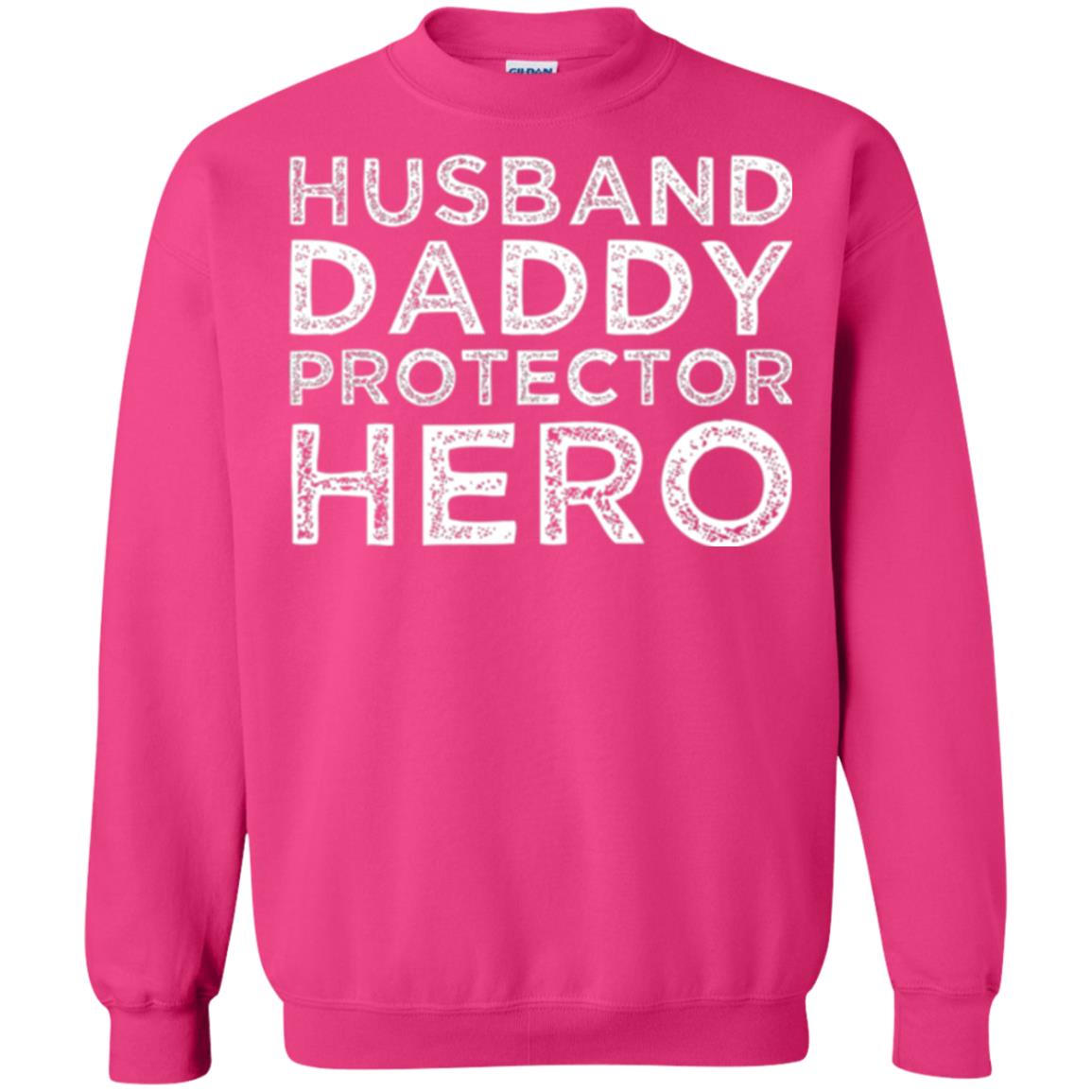 Husband Daddy Protector Hero T-shirt Heliconia