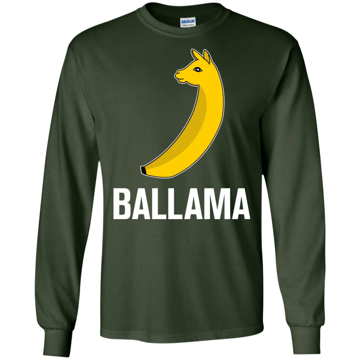 Ballama Funny Summer Melon Fruit Shirt Forest Green