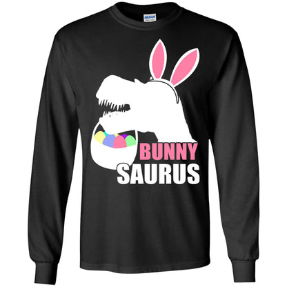 Bunnysaurus Easter Dinosaur Lover Shirt Black