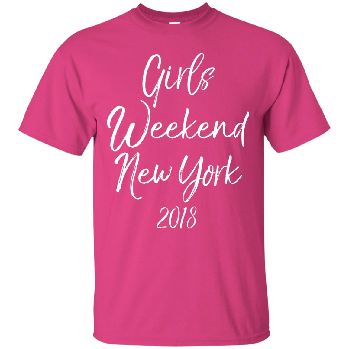 Girls Weekend New York 2018 T-shirt Heliconia