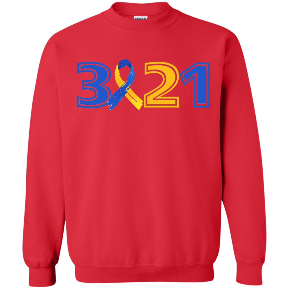 Awareness March 21 World Down Syndrome Day T-shirt Red