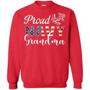 Proud Navy Grandma Military Mama Shirt