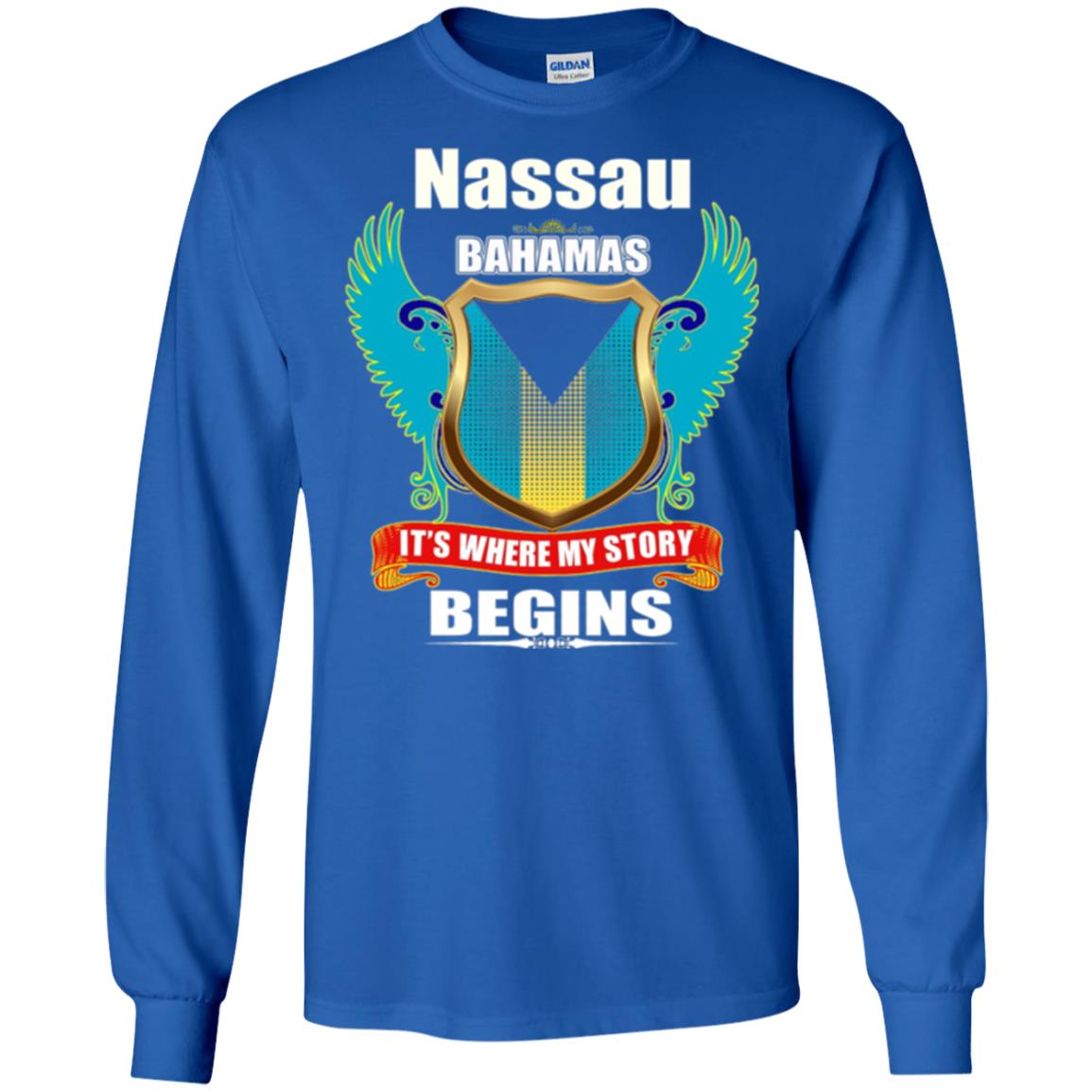 Bahamian T-shirt Nassau Bahamas T-shirt Royal