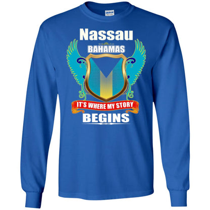 Bahamian T-shirt Nassau Bahamas T-shirt Royal