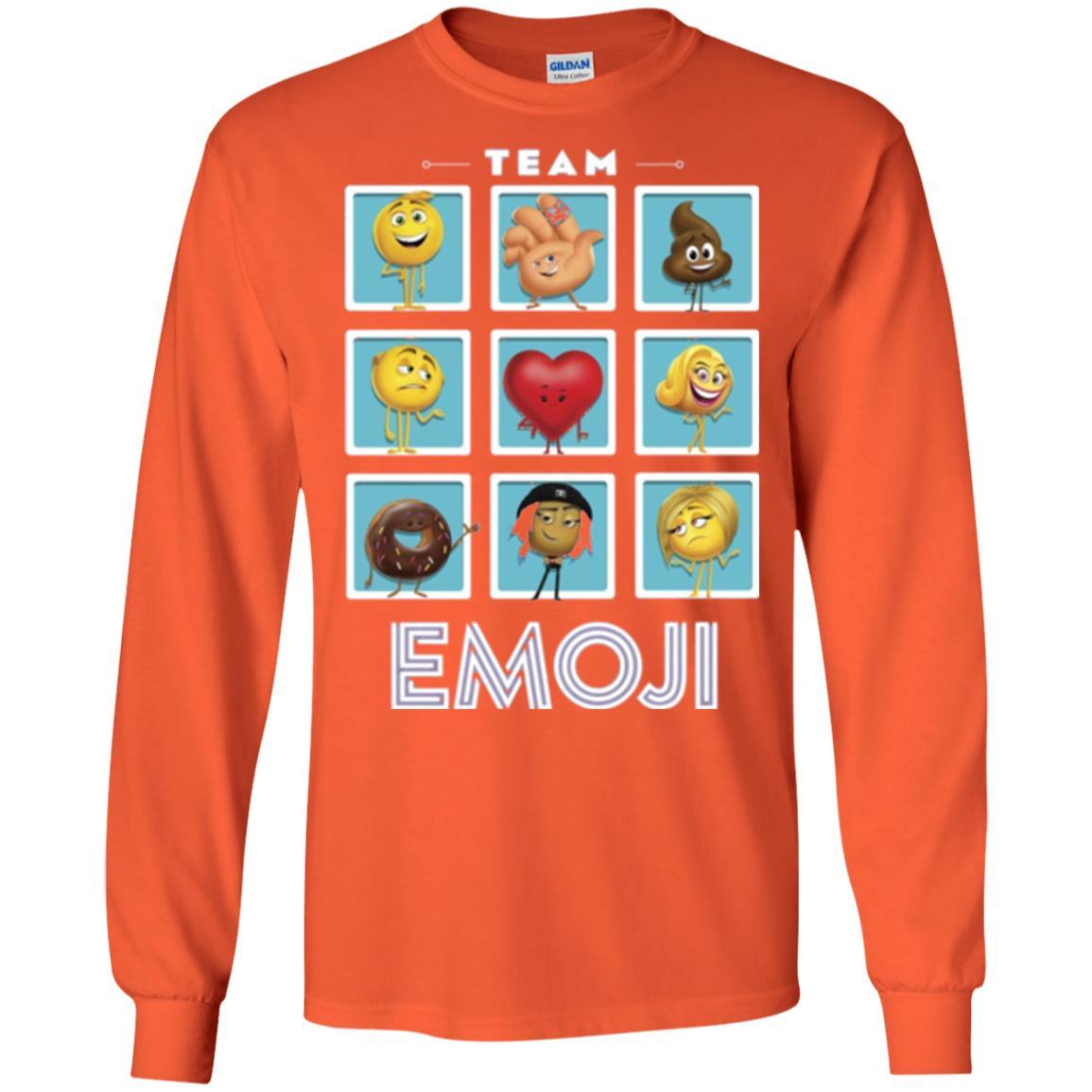 Film T-shirt Emoji Panels Graphic T-shirt Orange