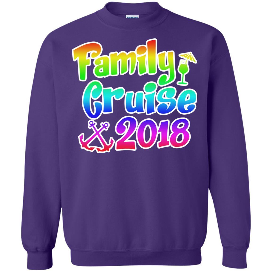 Family T-shirt Cruise 2018 Purple