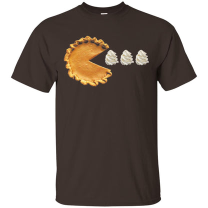 Pumpkin Pie Thanksgiving T-shirt Dark Chocolate