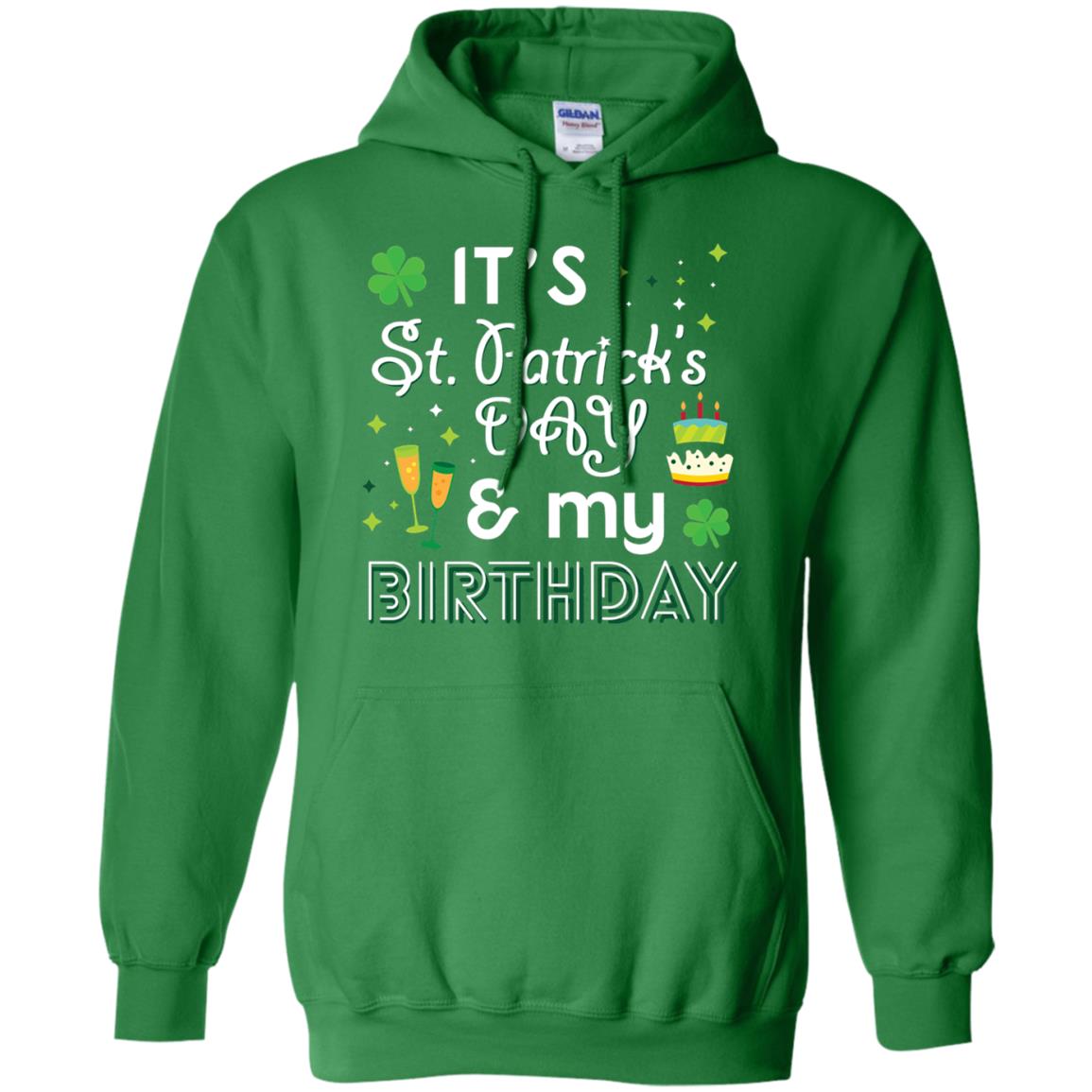 Funny My Birthday St Patricks Day Drinking T-shirt Irish Green