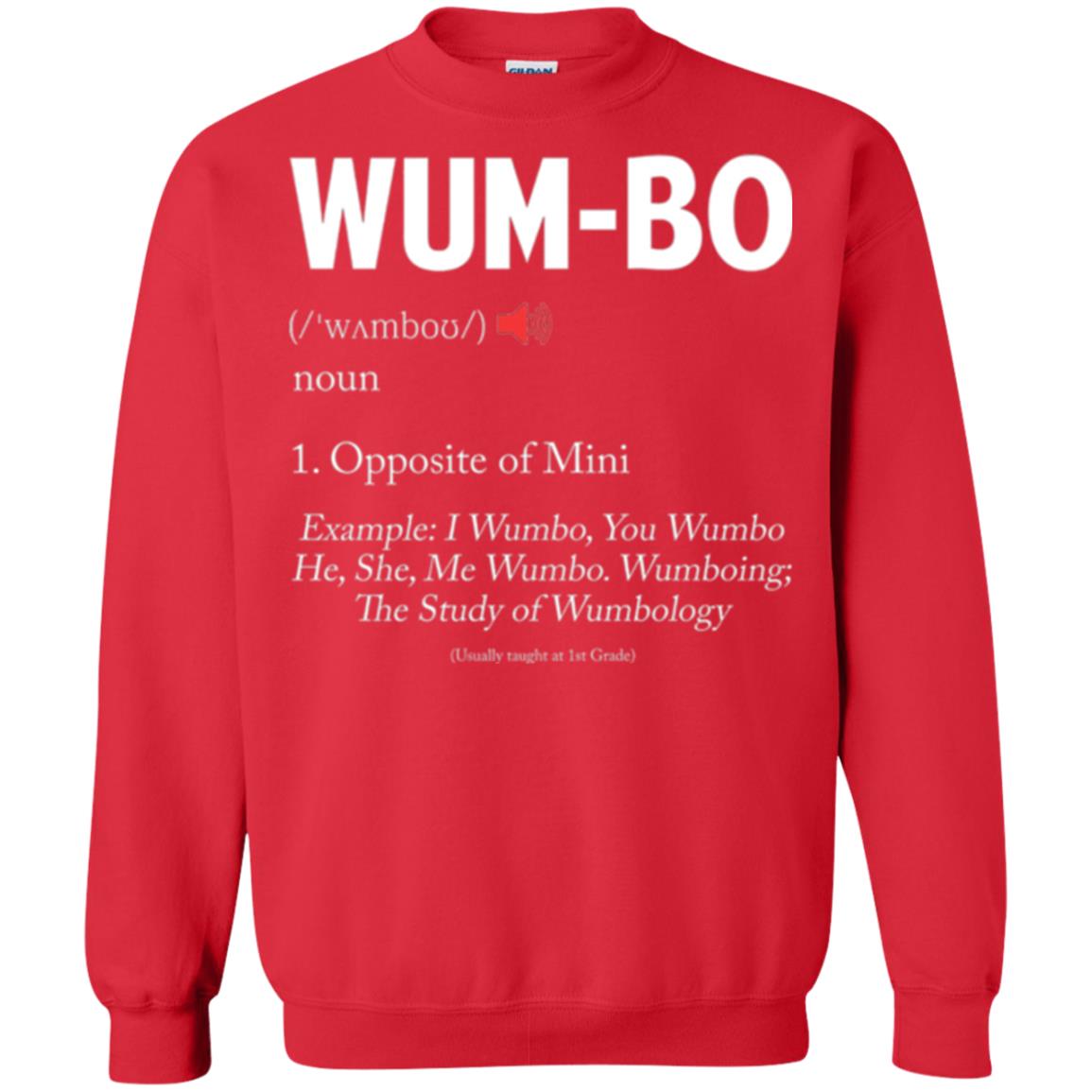 Wumbo T-shirt Opposite Of Mimi Red