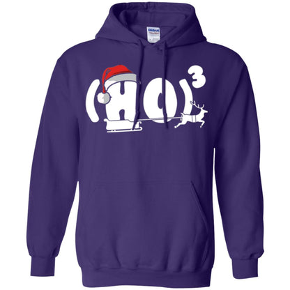 Christmas T-shirt Ho Ho Ho Purple