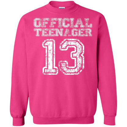 Brithday T-shirt Official Teenager T-shirt Heliconia
