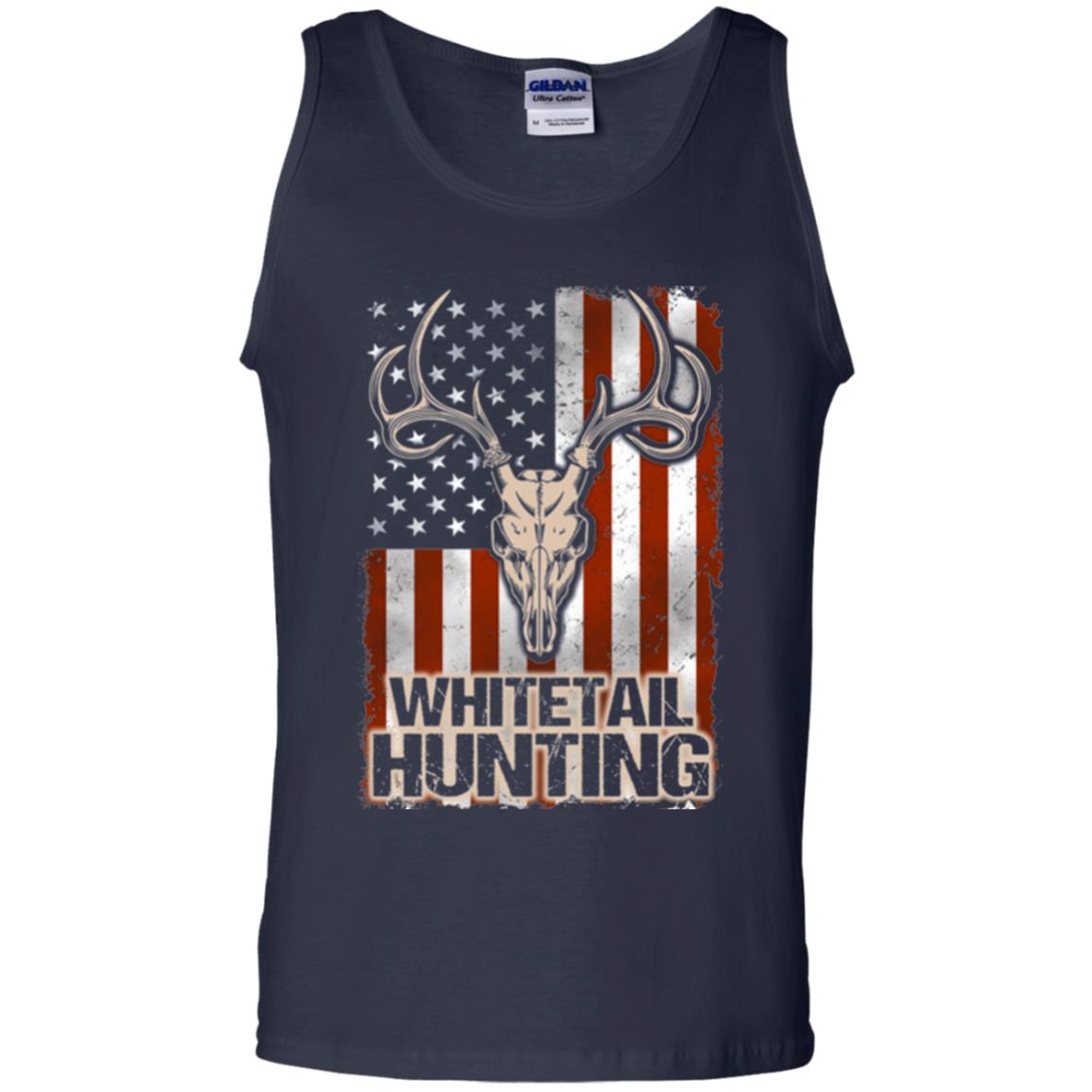 Whitetail Hunting T-shirt Navy