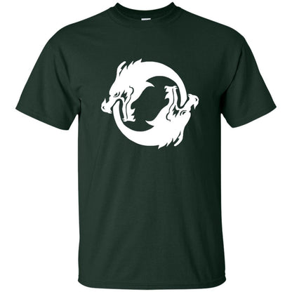 Dargon Lovers T-shirt Overwatch Hanzo Seal Spray Forest Green