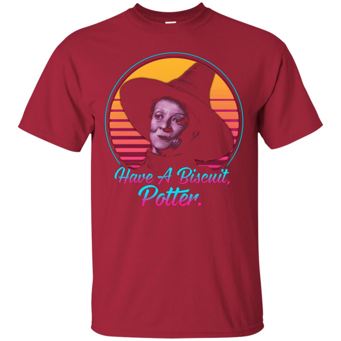 Have A Biscuit Potter Professor Mcgonagall Shirt Cardinal