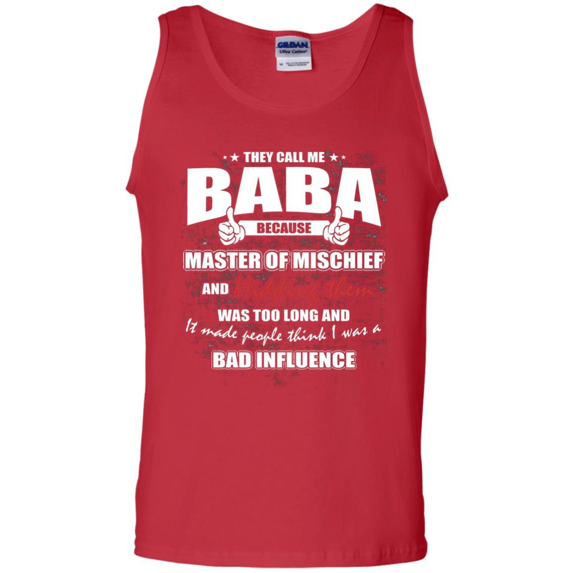 Baba T-shirt They Call Me Baba Red