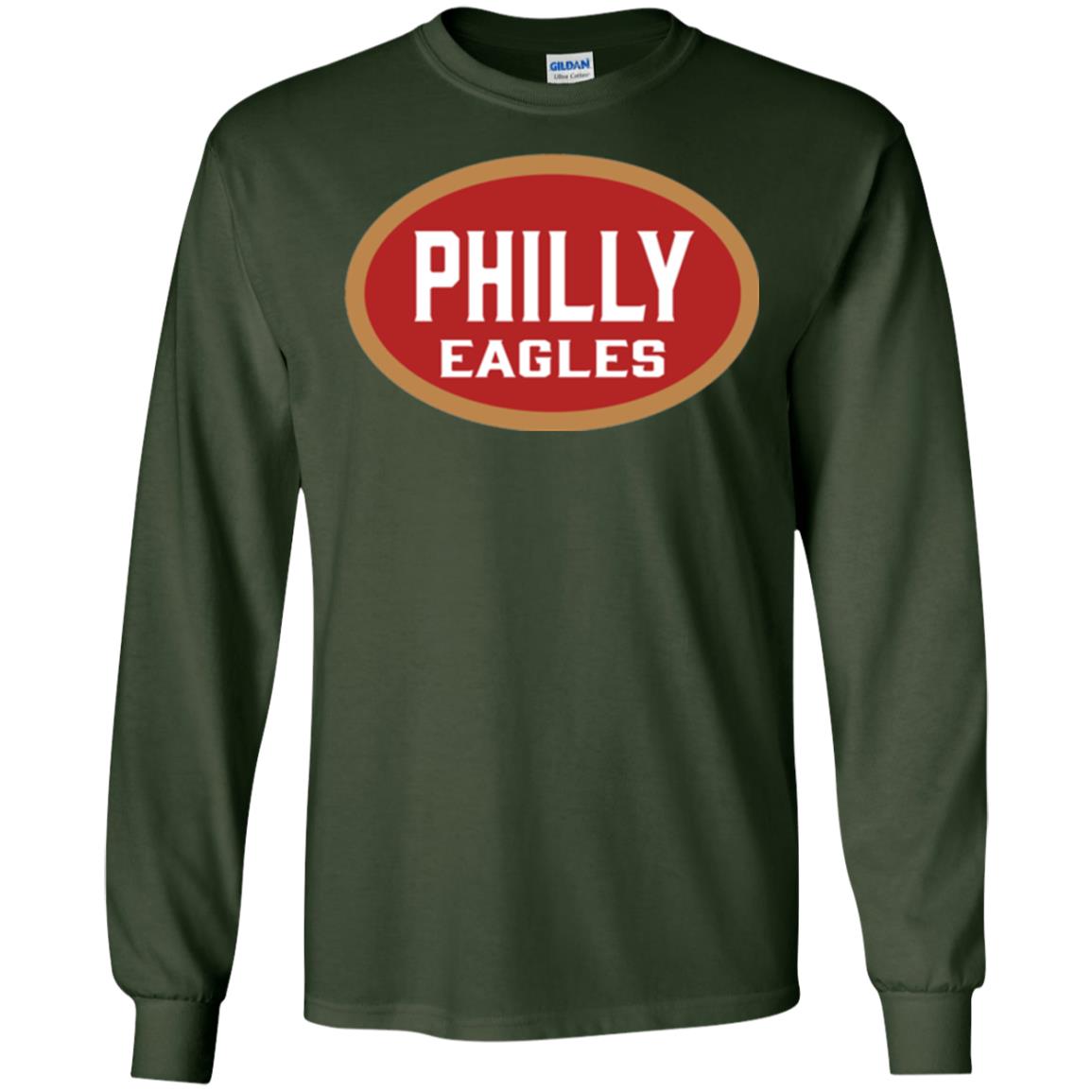Football T-shirt Philly Eagles Forest Green