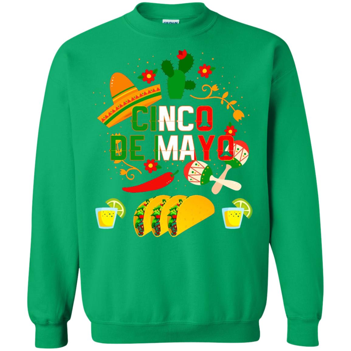 Fiesta Cinco De Mayo T-shirt Cinco De Mayo Irish Green