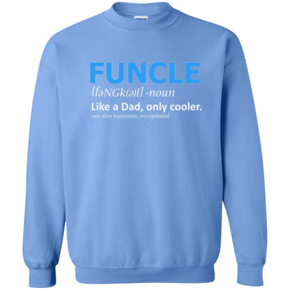 Uncle T-shirt Funcle Like A Dad Only Cooler Carolina Blue