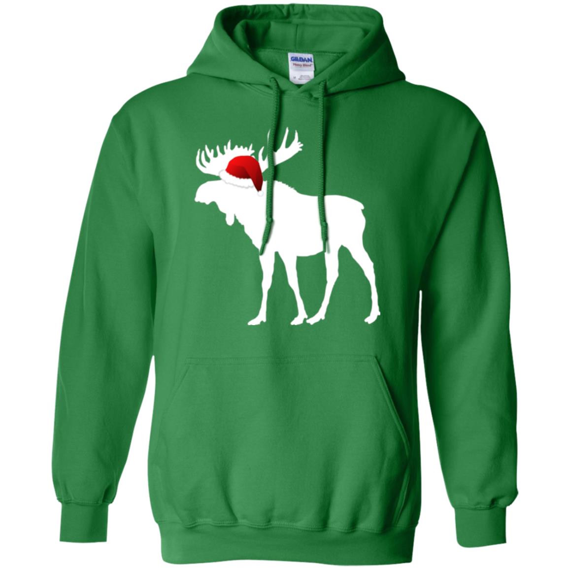 Christmas T-shirt Reindeer Irish Green