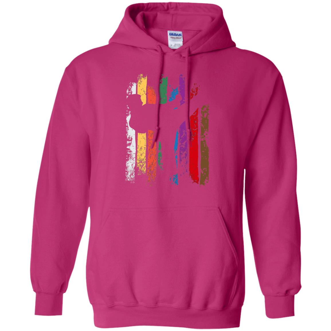 Karate Belt Colors Silhouette T-shirt Heliconia