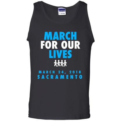 March For Our Lives March 24 2018 Sacramento Anti Gun T-shirt Black