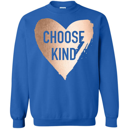 Choose Kind Anti Bullying Rose Gold T-shirt Royal