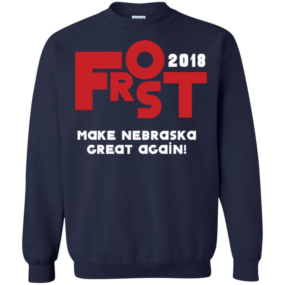 Frost 2018 Make Nebraska Great Again T-shirt Navy