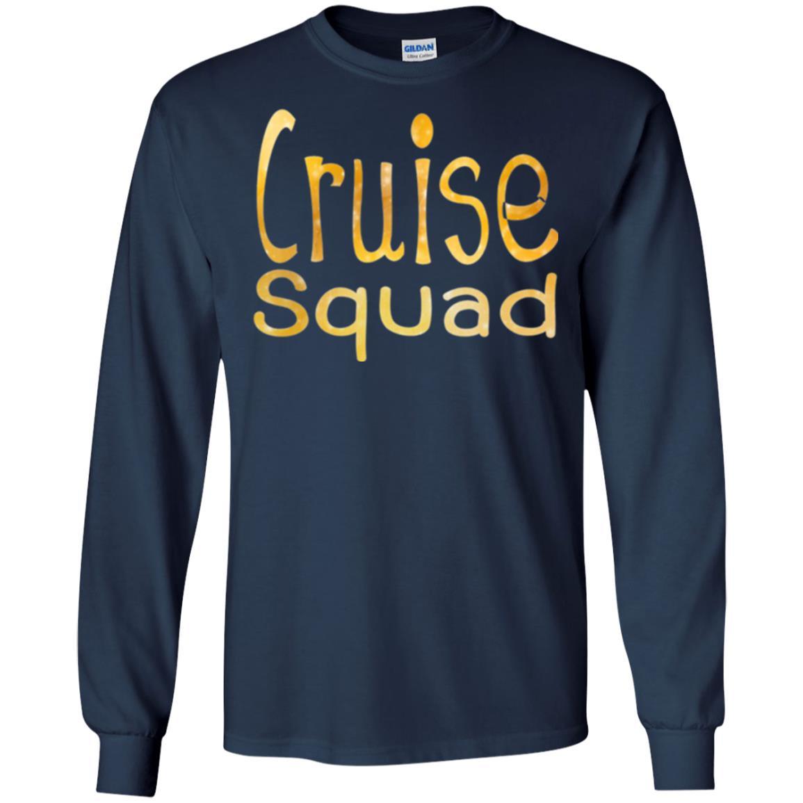 Cruise Squad T-shirt Funny Party Navy