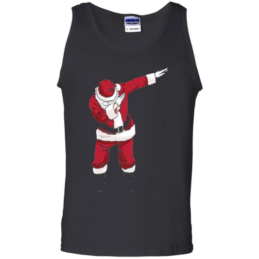 Christmas T-shirt Dabbing Santa Black