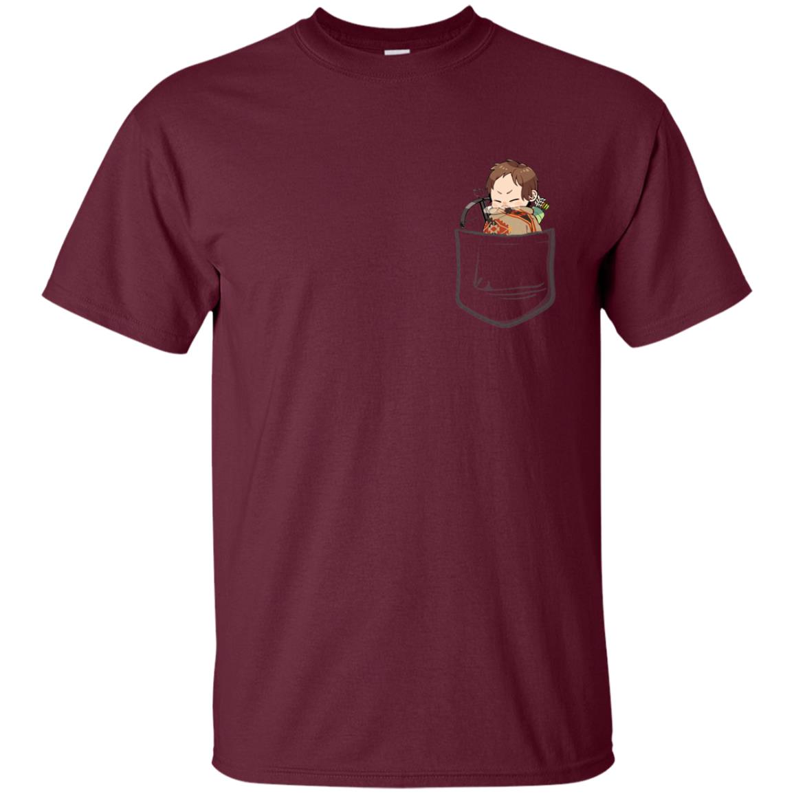Daryl In Pocket Shirt Maroon