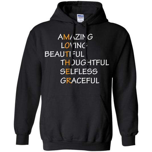 Amazing Loving Beautiful Thoughtful Selfless Graceful Mother Black