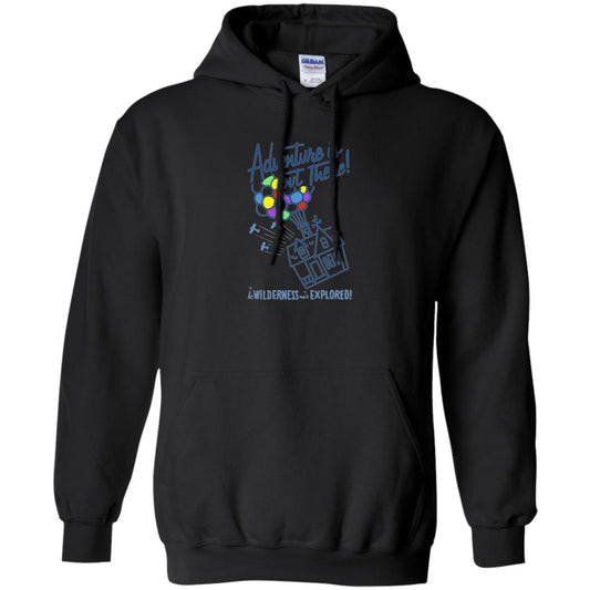 Adventure Is Out There T-shirt Black