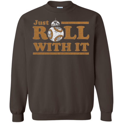 Movie T-Shirt Just Roll With You Dark Chocolate