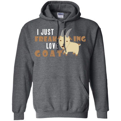 I Just Freaking Love Goat Shirt Dark Heather