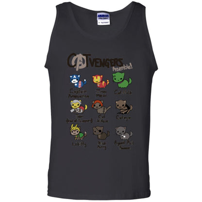 Catvengers Cat Lover Shirt Black