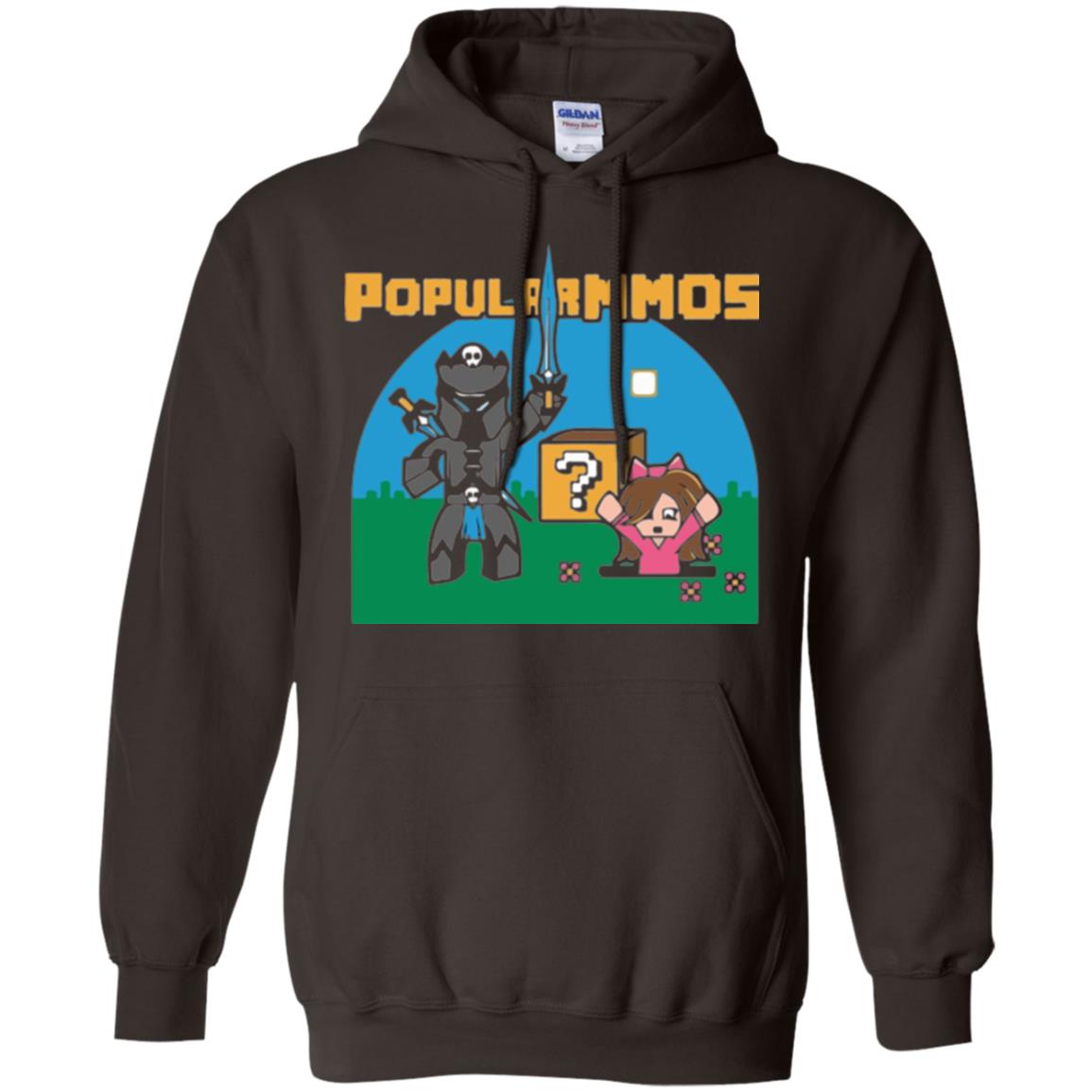 Gaming T-shirt Popularmmos Dark Chocolate