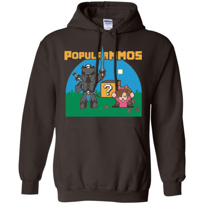 Gaming T-shirt Popularmmos Dark Chocolate