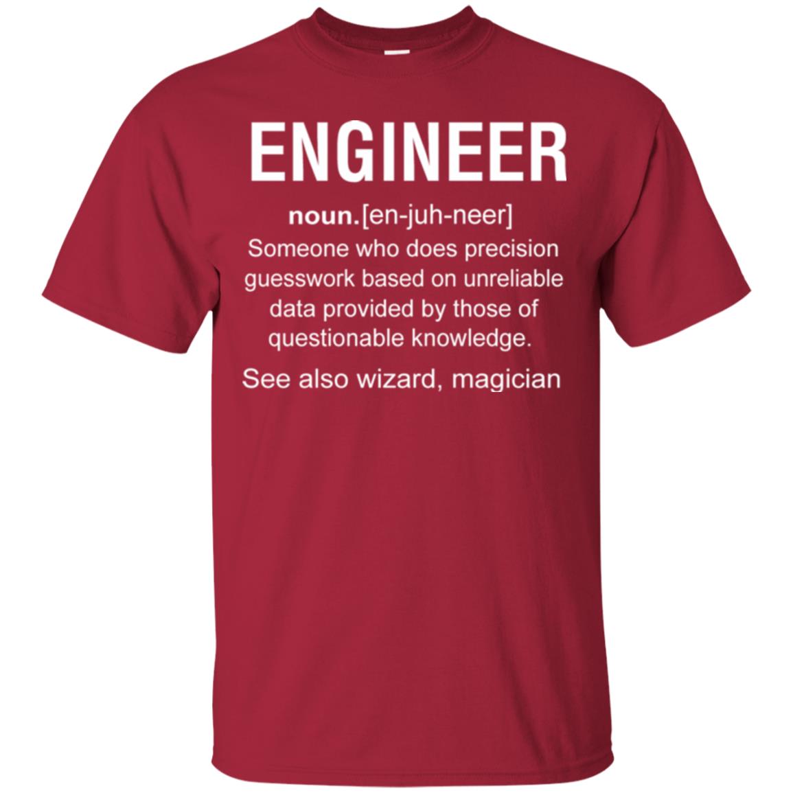 Engineer Someone Who Does Precision Guesswork Based On Unreliable Data Provided By Those Of Questionable Knowledge Cardinal