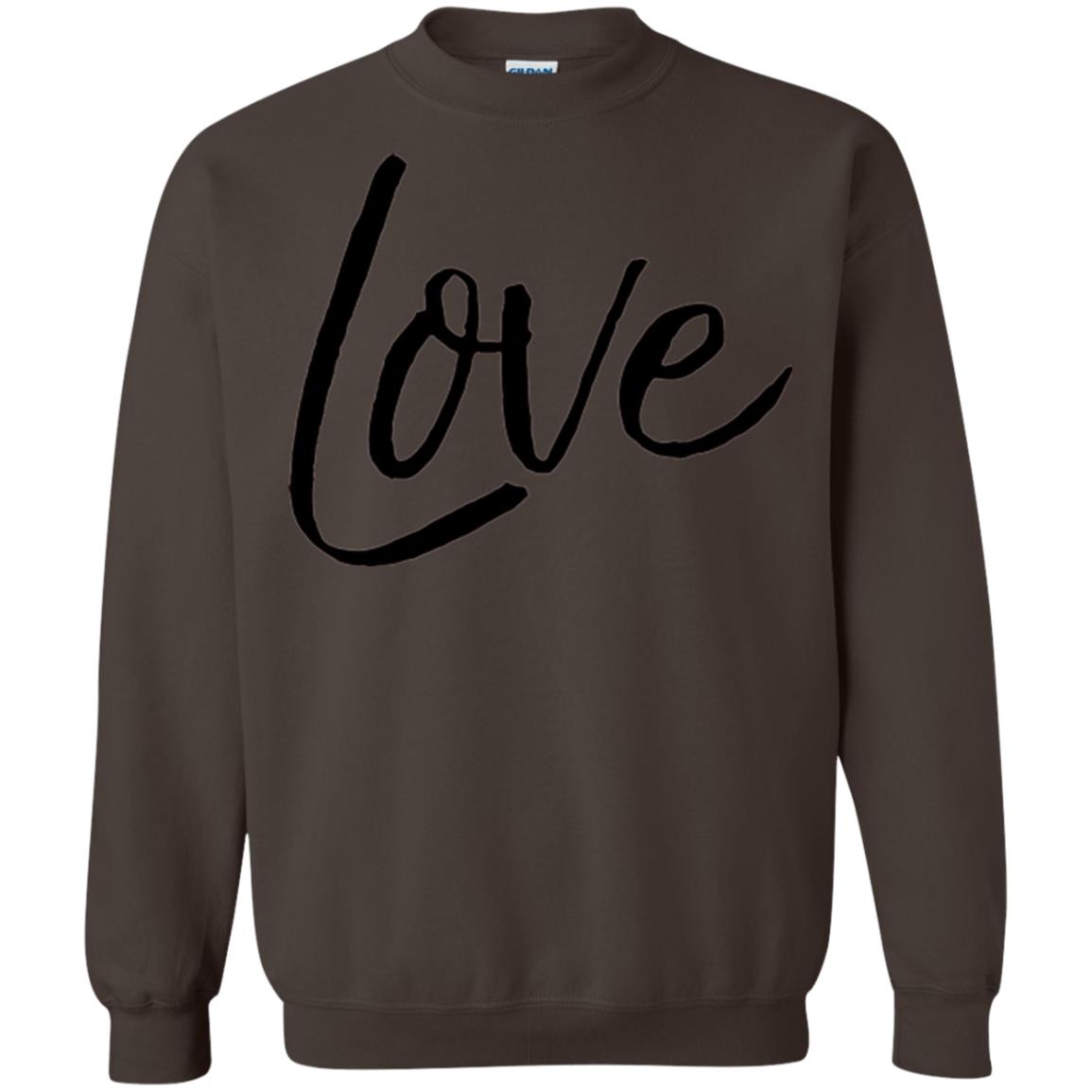 Black Love T-shirt Valentine_s Day Dark Chocolate