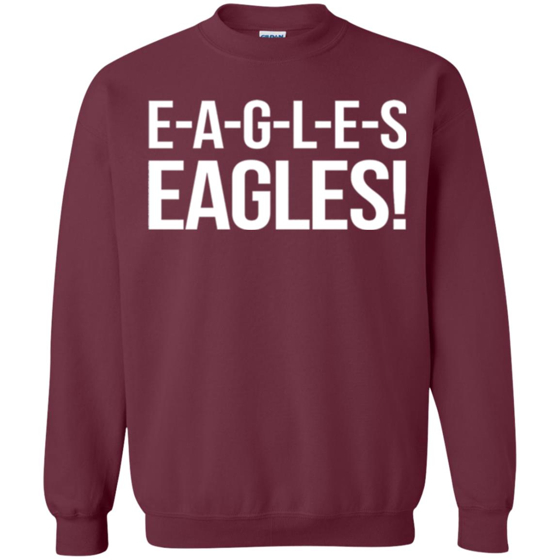 E-a-g-l-e-s Eagles Chant T-shirt Maroon