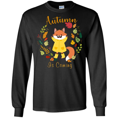 Autumn Is Coming Shirt Black