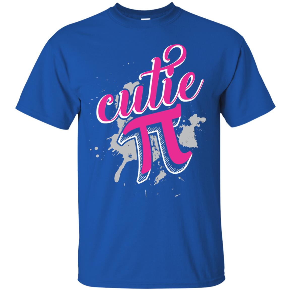 Cutie Pi Funny Math 3.14 Happy Pi Day T-shirt Royal