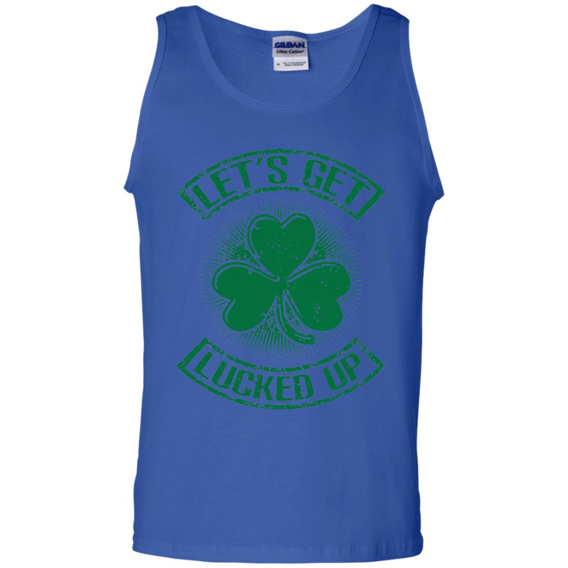 Let_s Get Lucked Up St. Patrick_s Day T-shirt Royal