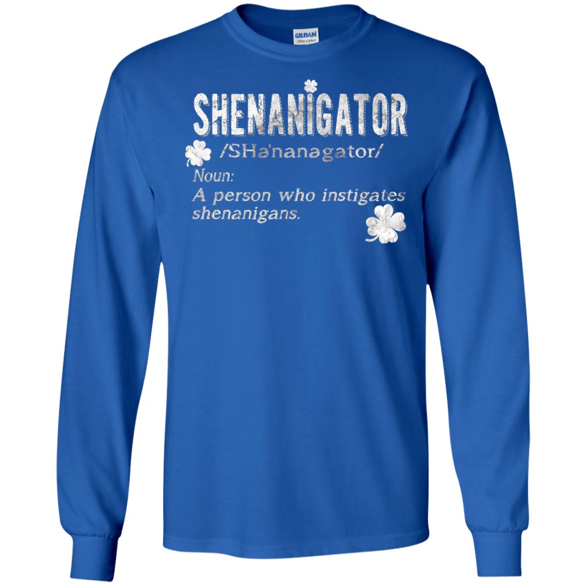 Shenanigator Shamrocks St. Patrick Day Shirt For Irish Royal