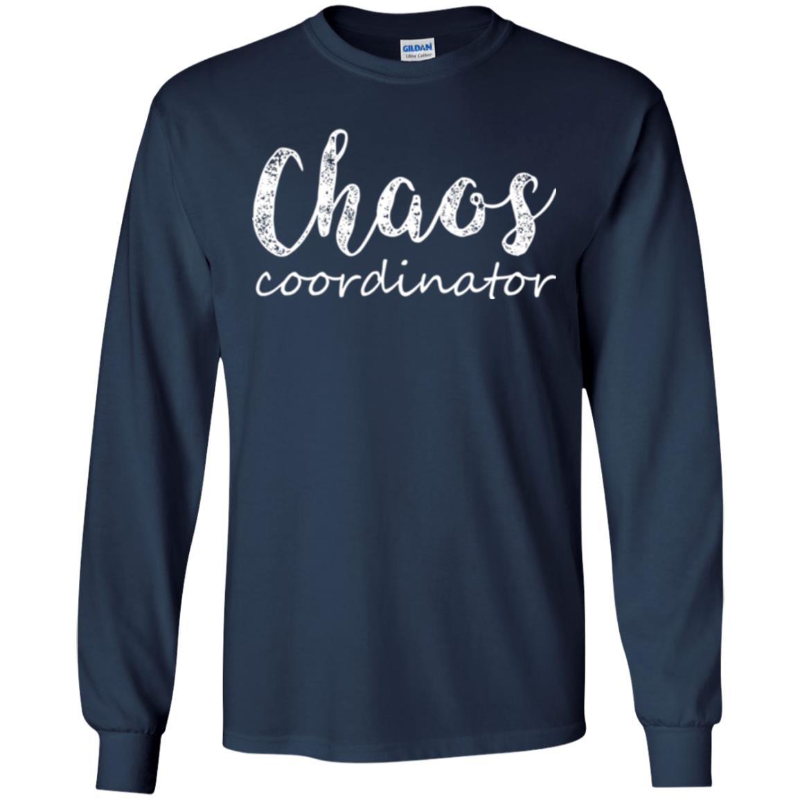 Chaos Coordinator T-shirt Mothers Day Gift Shirt Navy