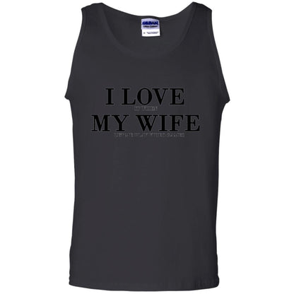 Husband T-shirt I Love It When My Wife Let Me Play Video Games Black