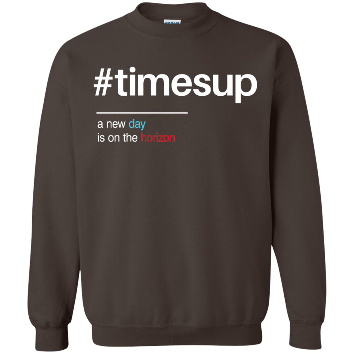 Women_s Right T-shirt Hash Tag Times Up Dark Chocolate